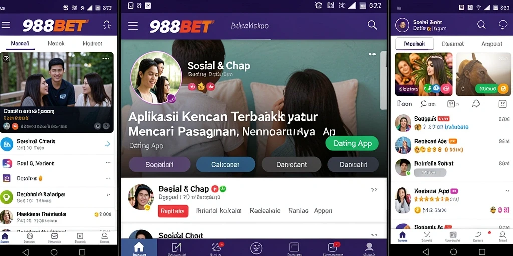 Tampilan antarmuka <strong>988BET</strong> yang modern dan intuitif.