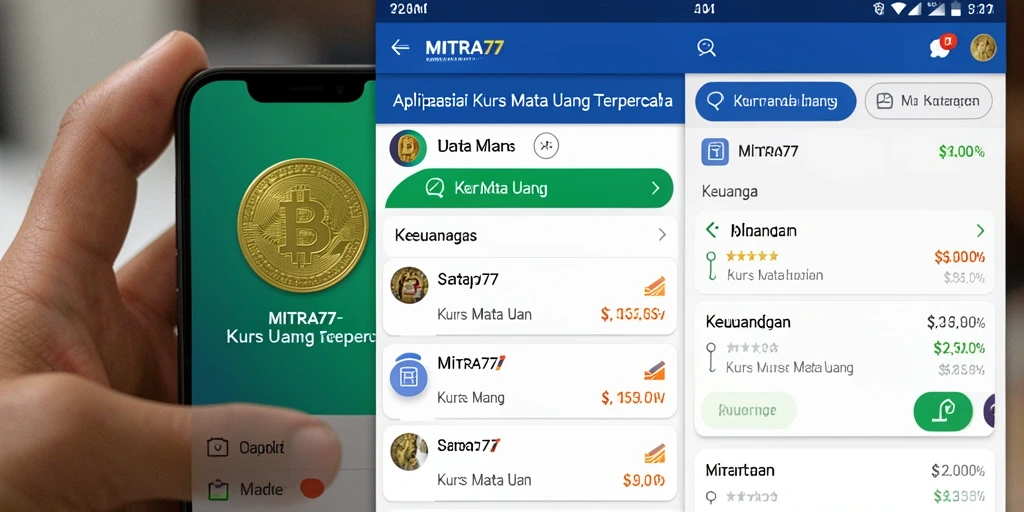 Tampilan antarmuka pengguna MITRA77 yang informatif dan modern.